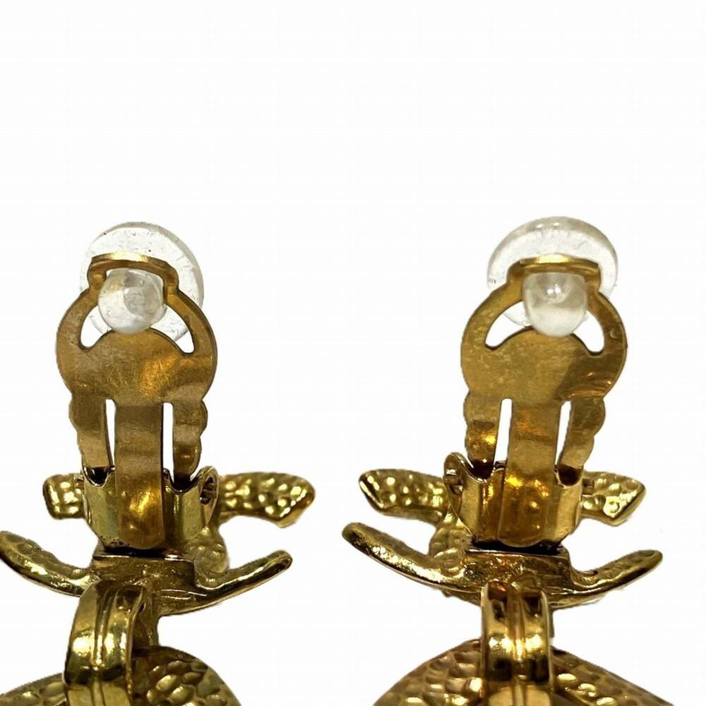 CHANEL Authentic Gold Earrings - Picture 5 of 9